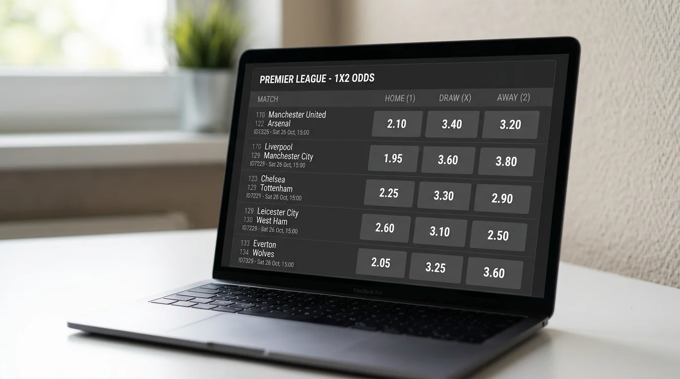 Cuotas decimales Premier League - cómo leer y convertir odds para apostar en liga inglesa