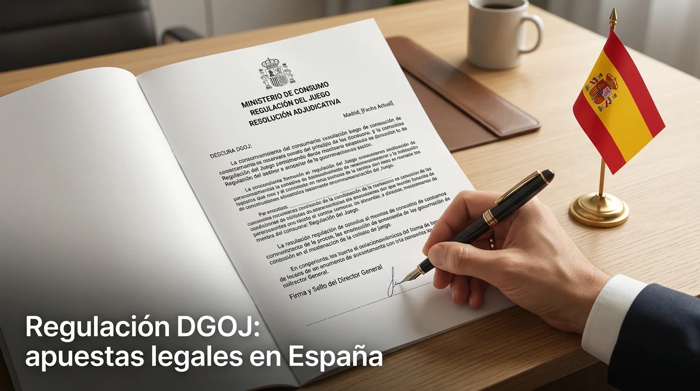 Regulación de apuestas deportivas en España: DGOJ, licencias y marco legal para apostar en Premier League desde España