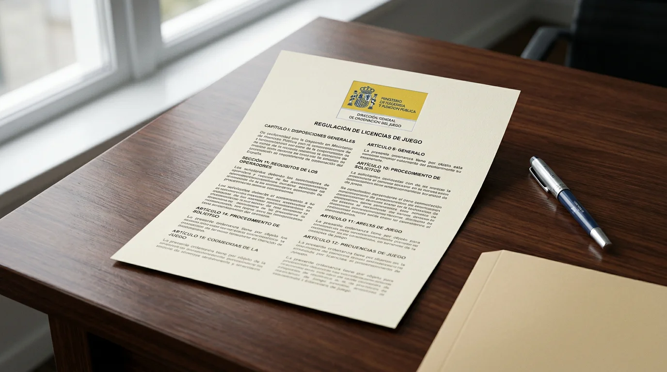 Proceso de verificación de licencia DGOJ para operadores de apuestas deportivas en España